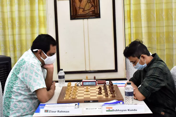 শেখ হাসিনা দাবার তৃতীয় দিন শেষে দুইয়ে জিয়া