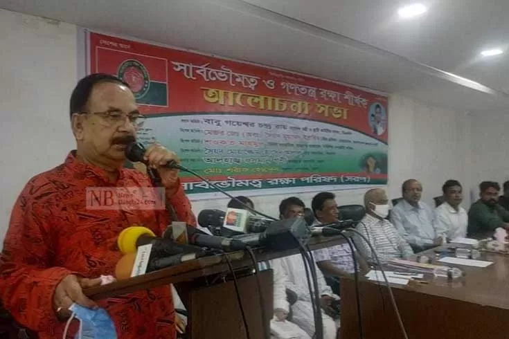 ‘শেখ হাসিনা নেমে গেলে আওয়ামী লীগ মুছে যাবে’