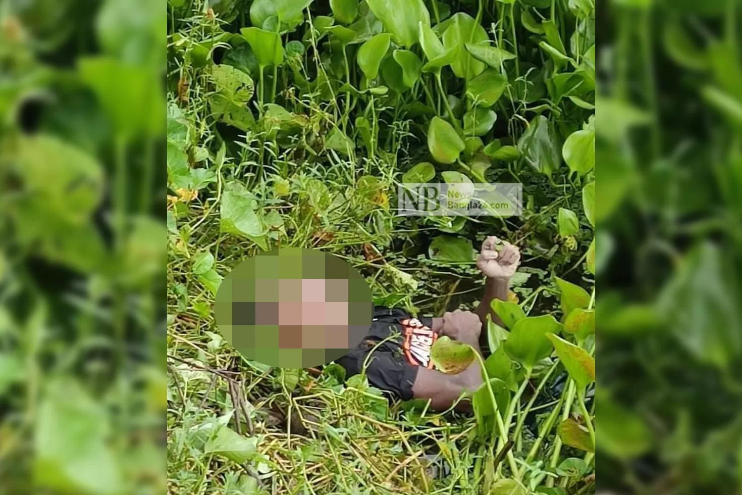 ডোবায় যুবকের মরদেহ

