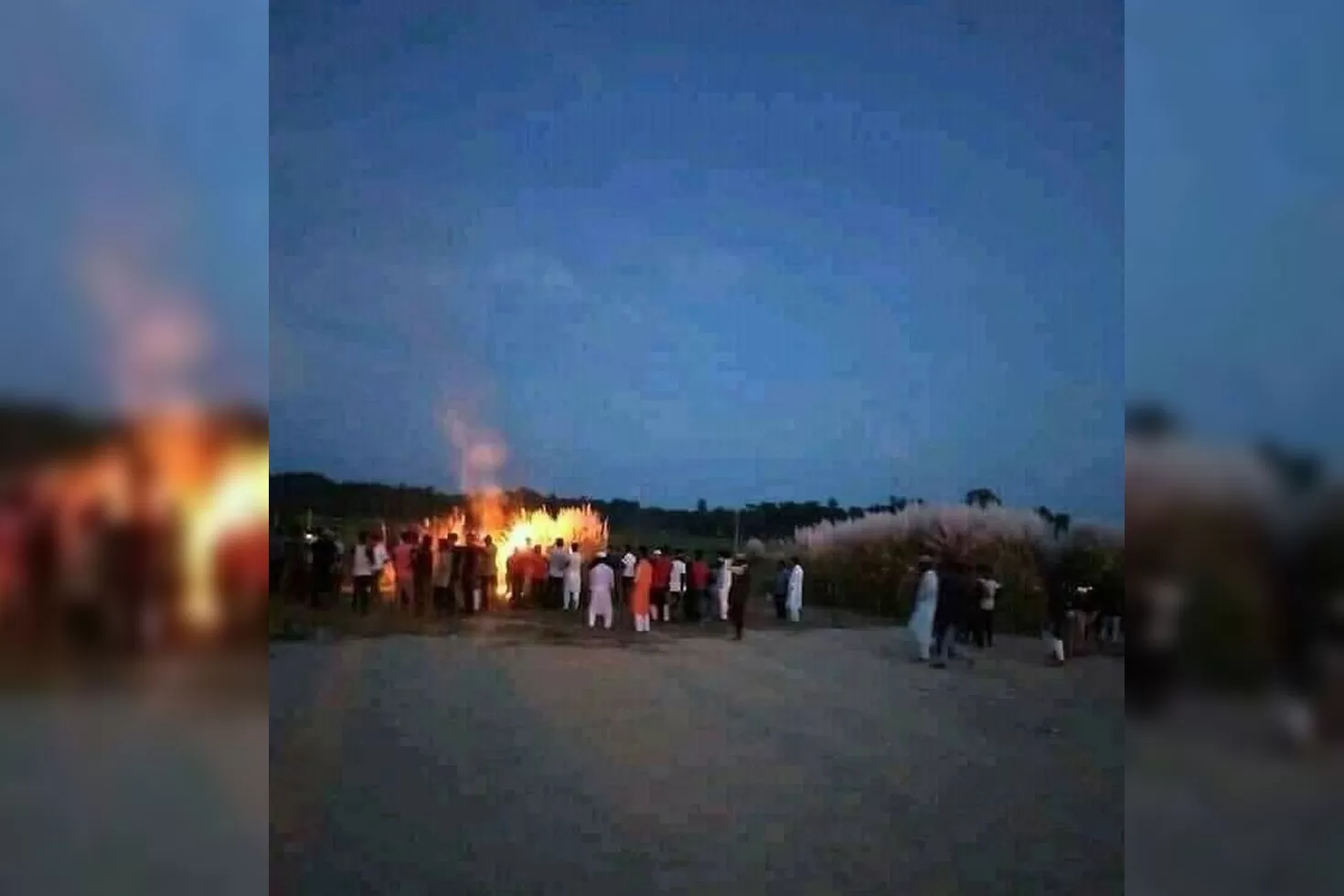 কাশবনে আগুন দিল কে?
