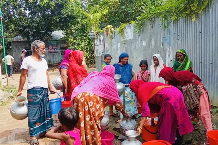 তীব্র পানি সংকটে জাবির ২০০ কর্মচারীর পরিবার