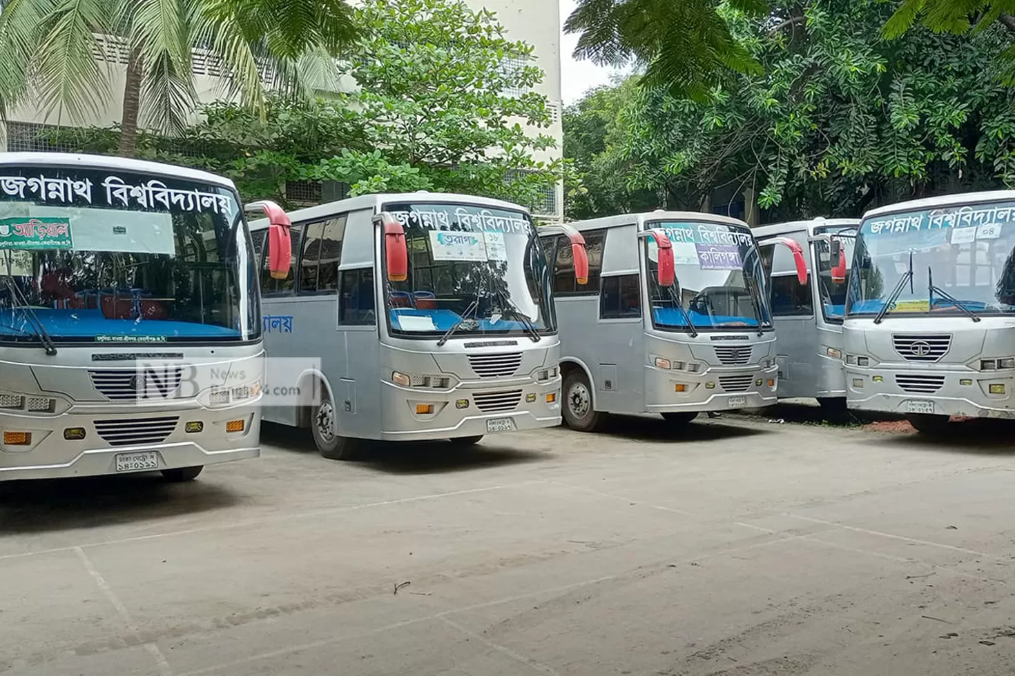 ৭ অক্টোবর থেকে চলবে জবির বাস