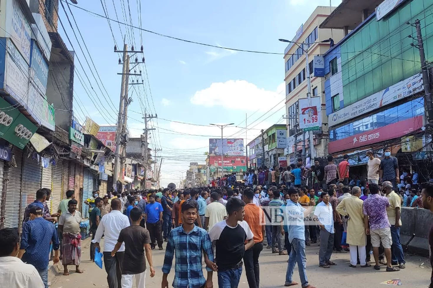 চৌমুহনীতে-যুবকের-মরদেহ-হিন্দু-সম্প্রদায়ের-বিক্ষোভ