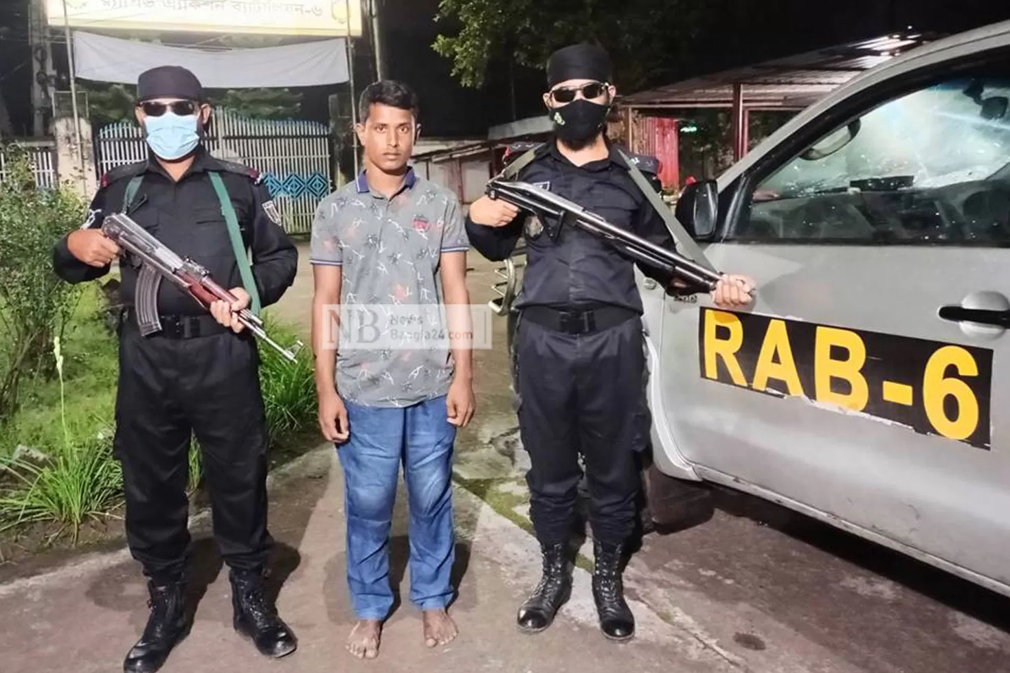 ওয়ান শুটারগানসহ যুবক গ্রেপ্তার