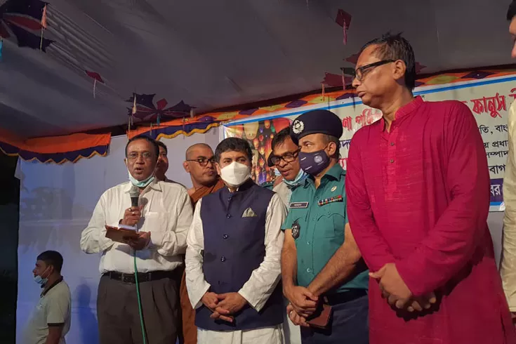 ‘শান্তিপূর্ণভাবে একই দিনে ৩ ধর্মের উৎসব পালিত’ 