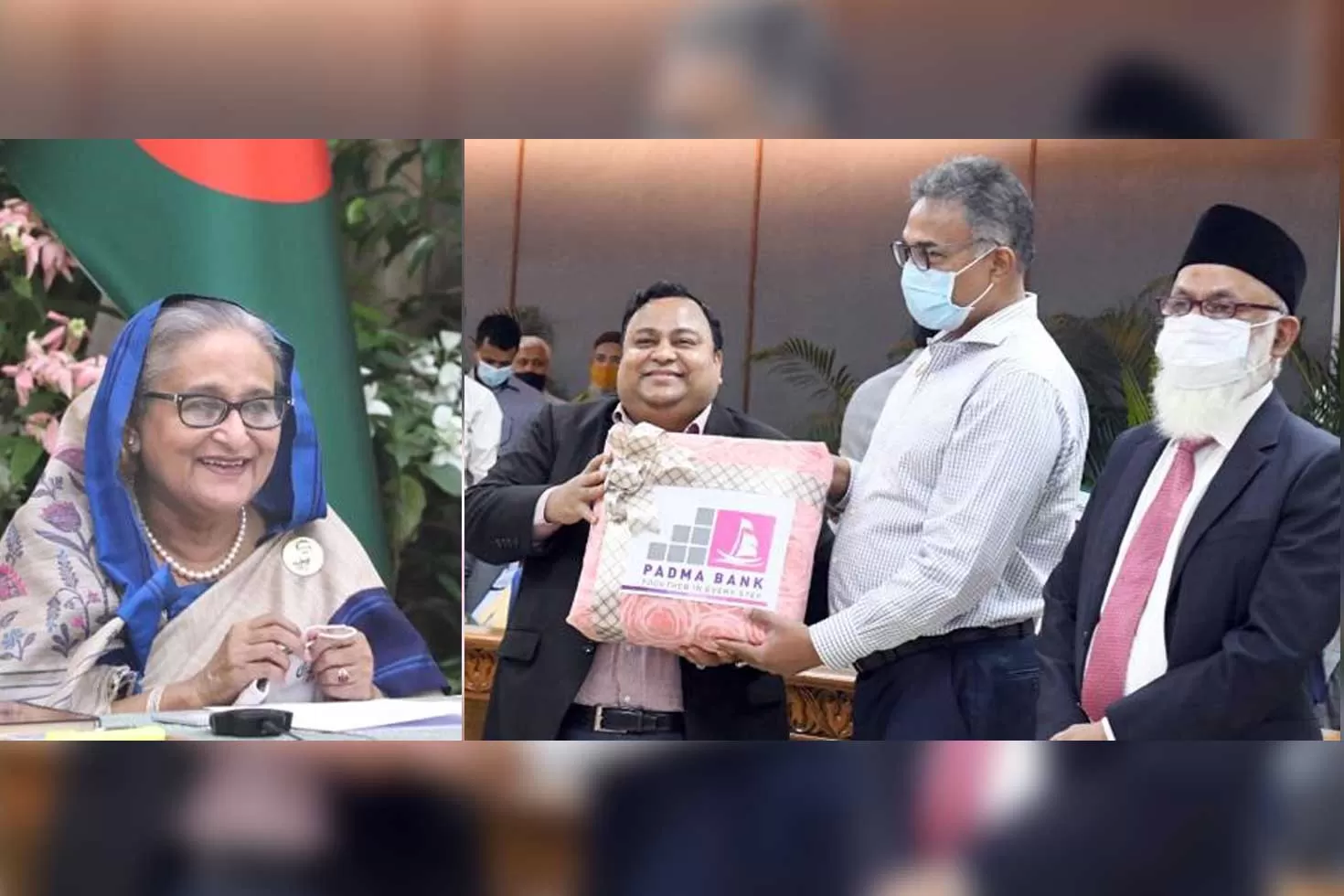 প্রধানমন্ত্রীর-ত্রাণভান্ডারে-কম্বল-দিল-পদ্মাসহ-৩৭-ব্যাংক