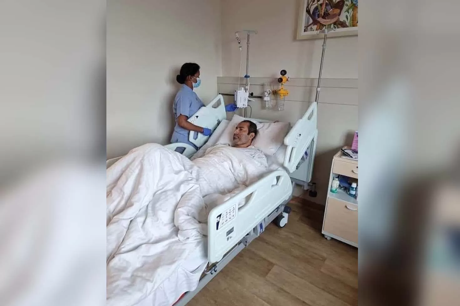 জ্ঞান ফেরার পর সাড়া দিচ্ছেন রুবেল