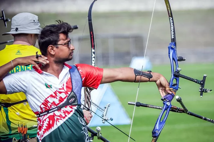 এশিয়ান আর্চারির কোয়ালিফায়ারে নবম সানা