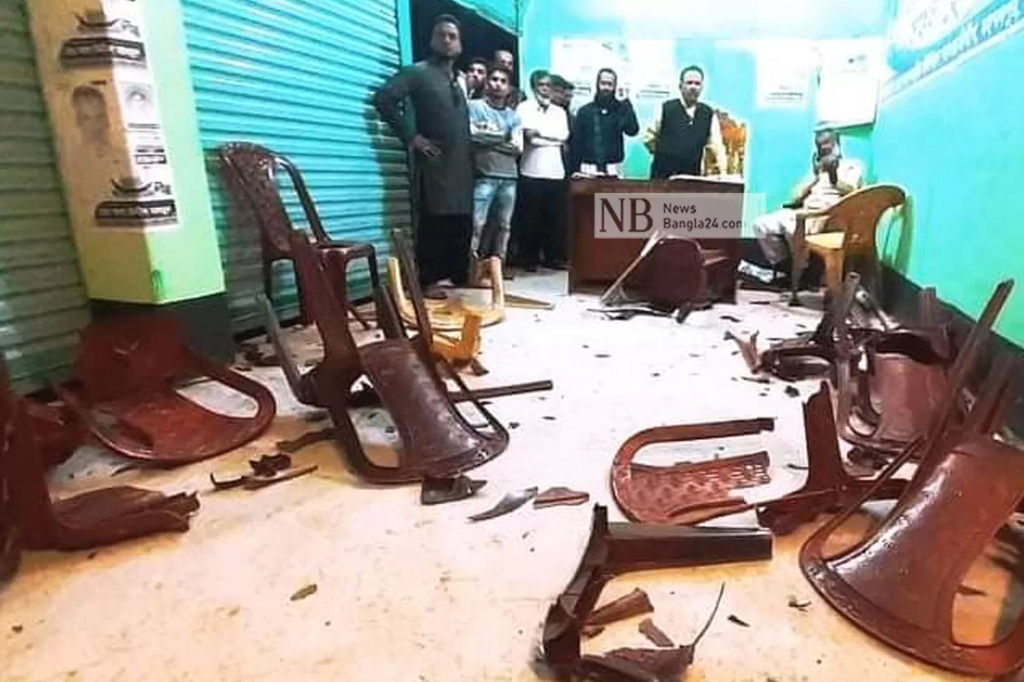 নৌকার-নির্বাচনি-কার্যালয়ে-ভাঙচুরের-অভিযোগ