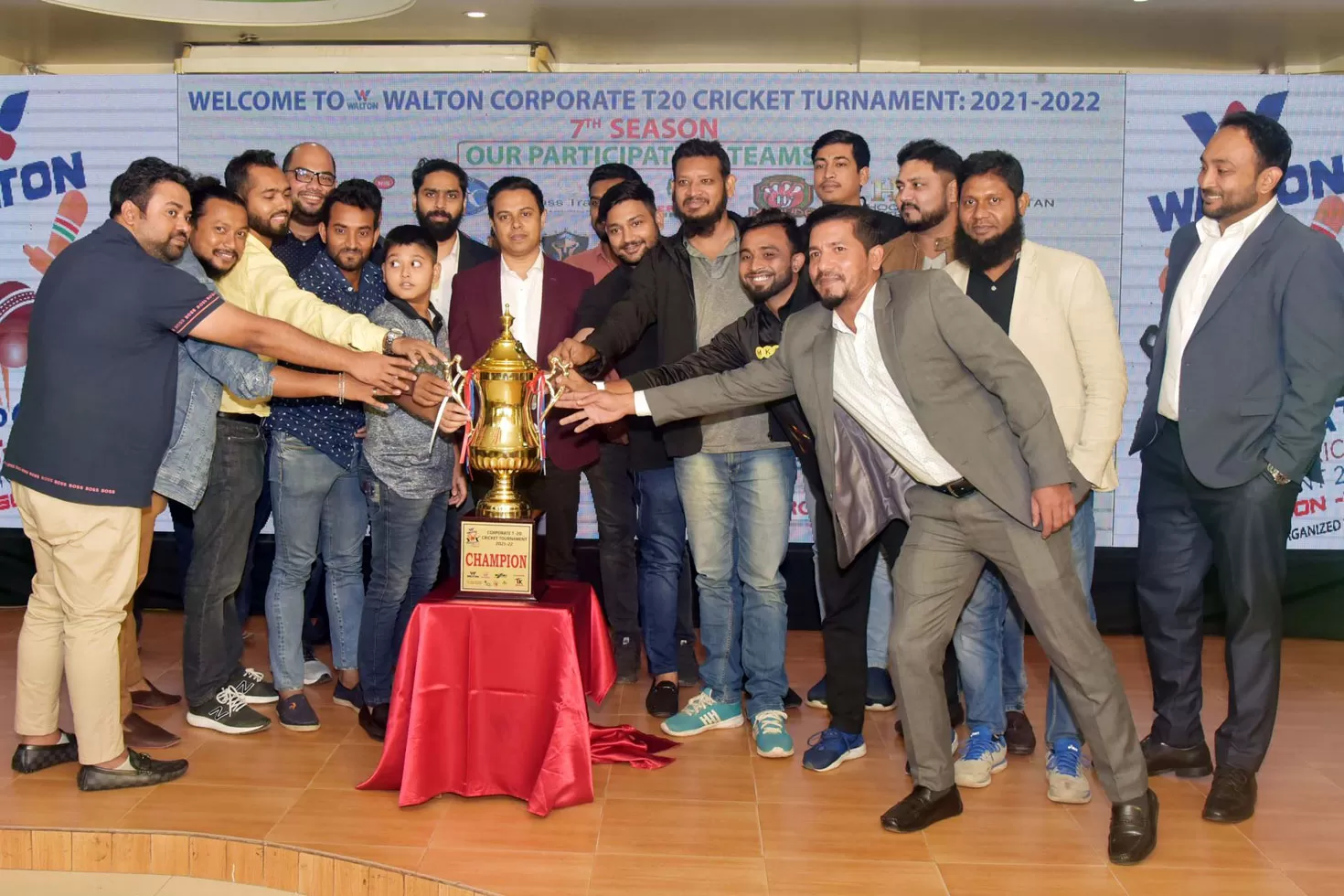 ওয়ালটনের পৃষ্ঠপোষকতায় করপোরেট টি-টোয়েন্টি কাপ
