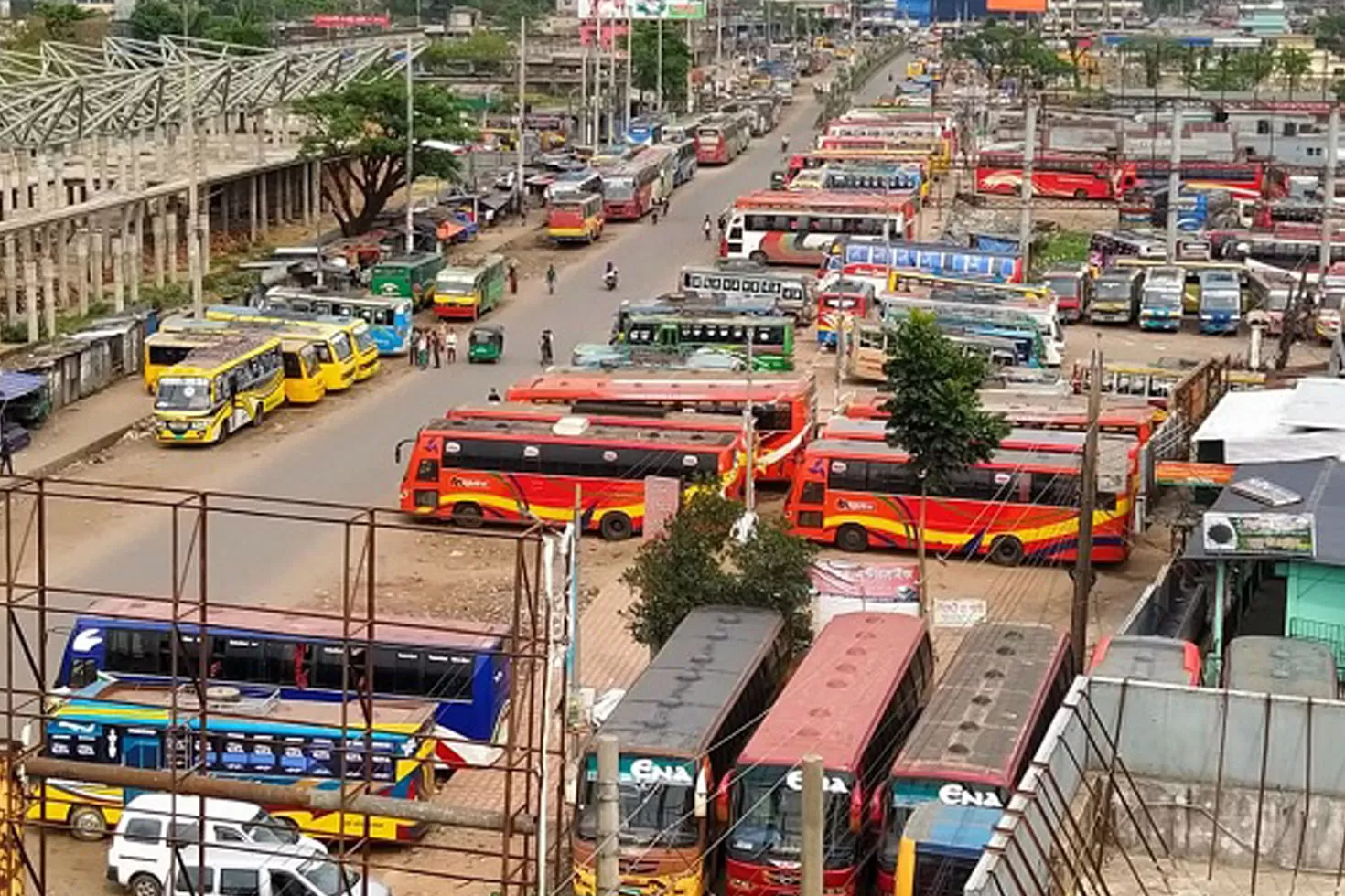 সিলেটে অনির্দিষ্টকালের পরিবহন ধর্মঘটের ডাক