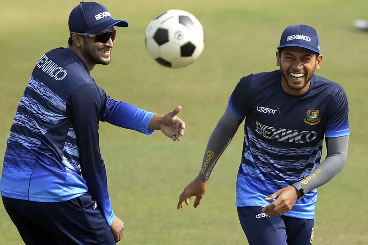 প্রথম টেস্টের দলে সাকিব-মুশি, চমক রেজাউর ও জয়