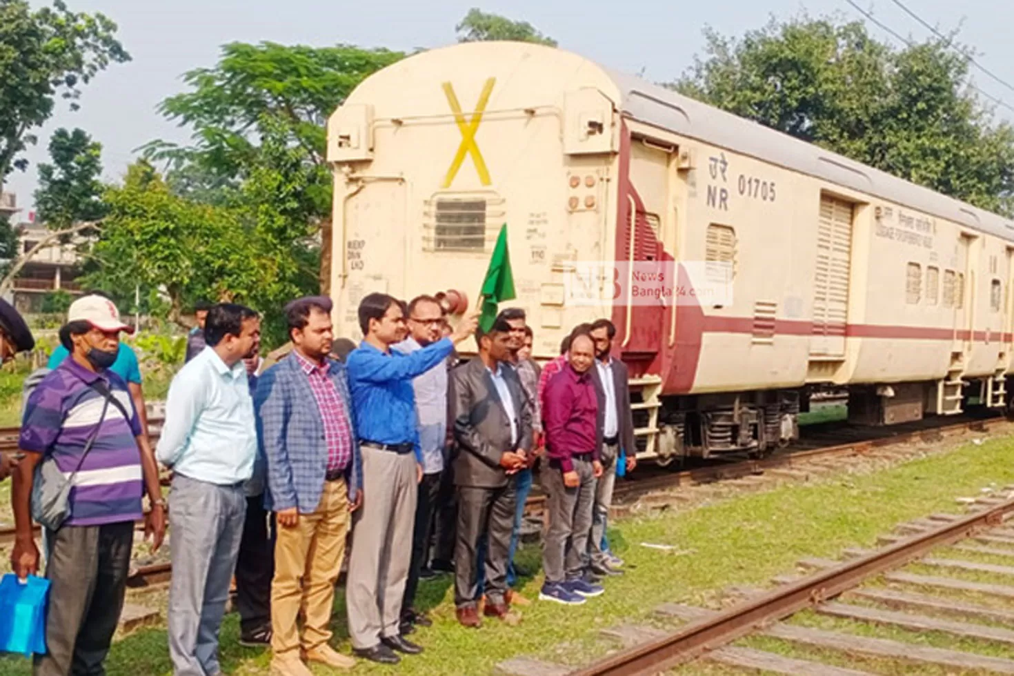 বেনাপোল রেলওয়ে স্টেশনে পণ্য ইয়ার্ডের উদ্বোধন