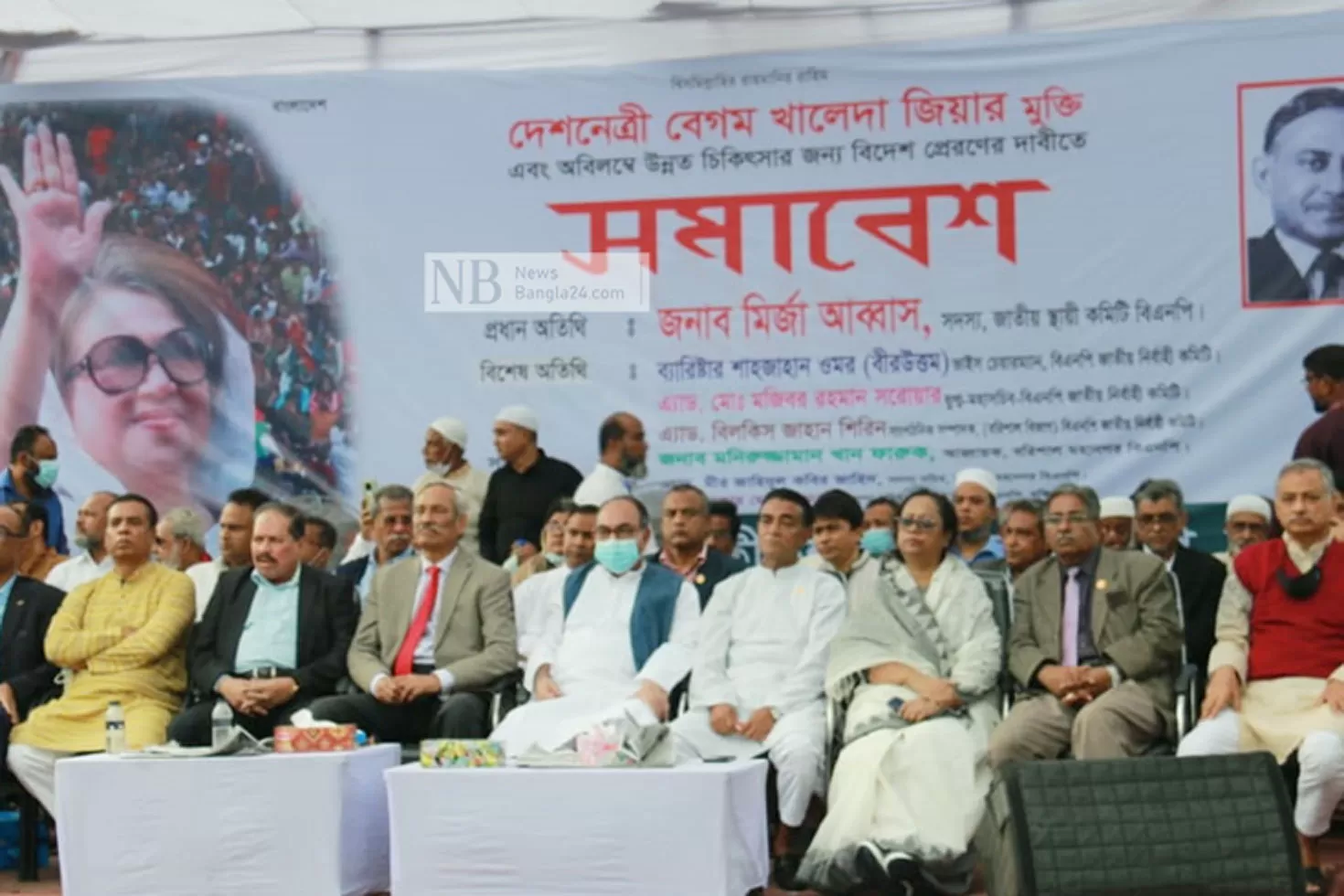 ‘শেখ হা‌সিনার মু‌ক্তির দাবি তুলে‌ছিলেন খালেদা জিয়া’