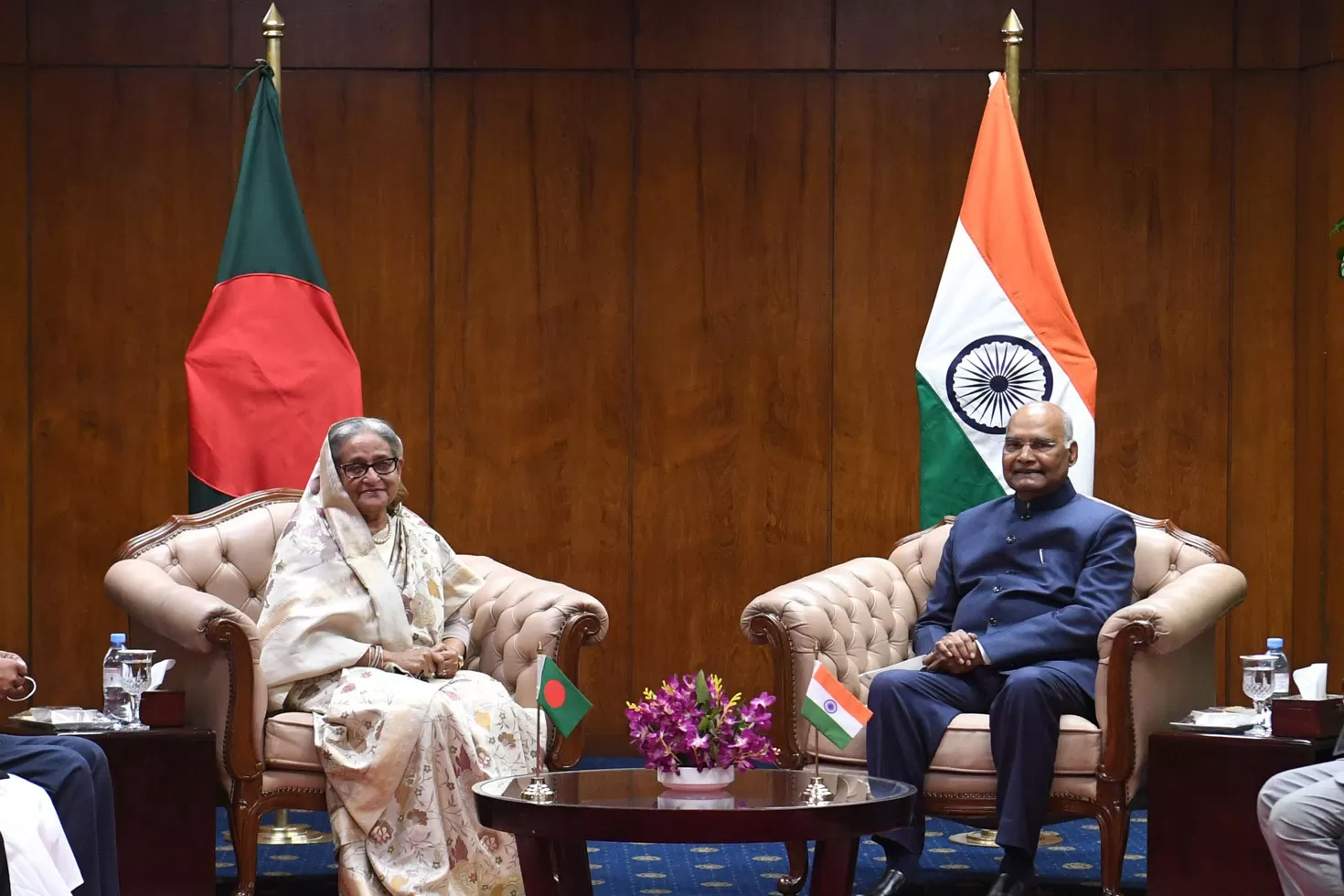 বাংলাদেশে কেউ সংখ্যালঘু নয়: রামনাথকে প্রধানমন্ত্রী