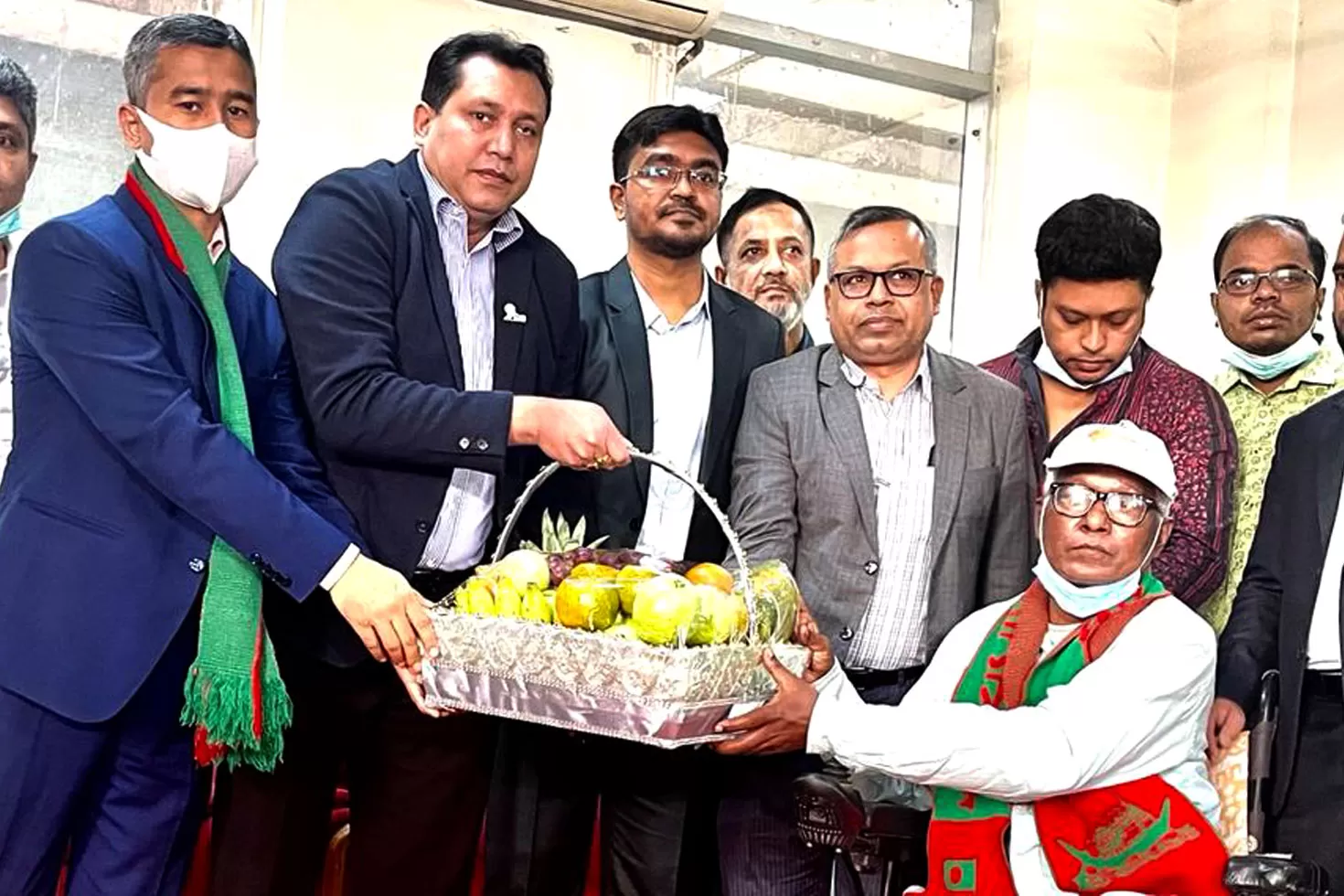 যুদ্ধাহত বীর মুক্তিযোদ্ধাদের জন্য প্রধানমন্ত্রীর উপহার