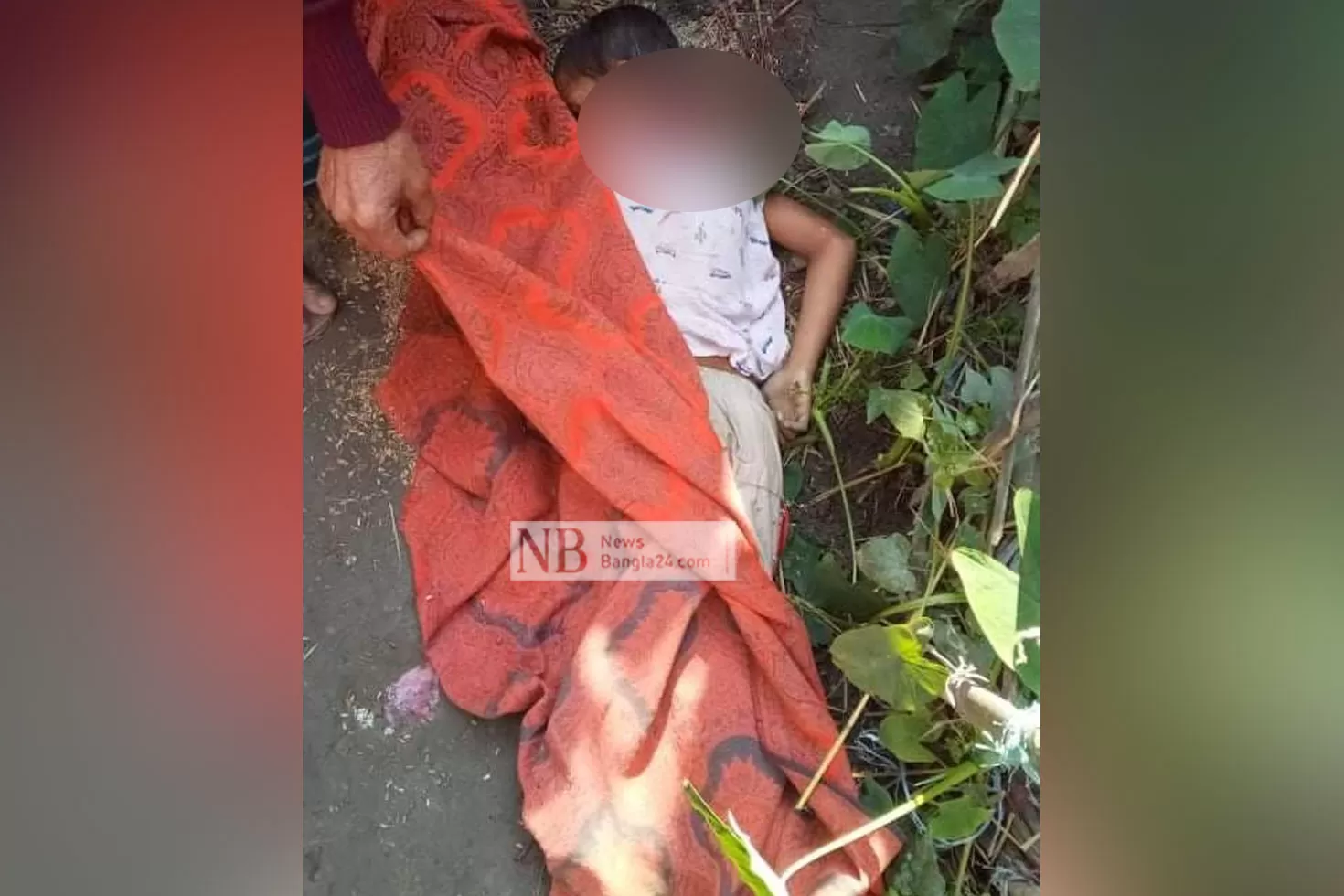 বেড়াতে এসে কুপিয়ে শিশুকে খুন