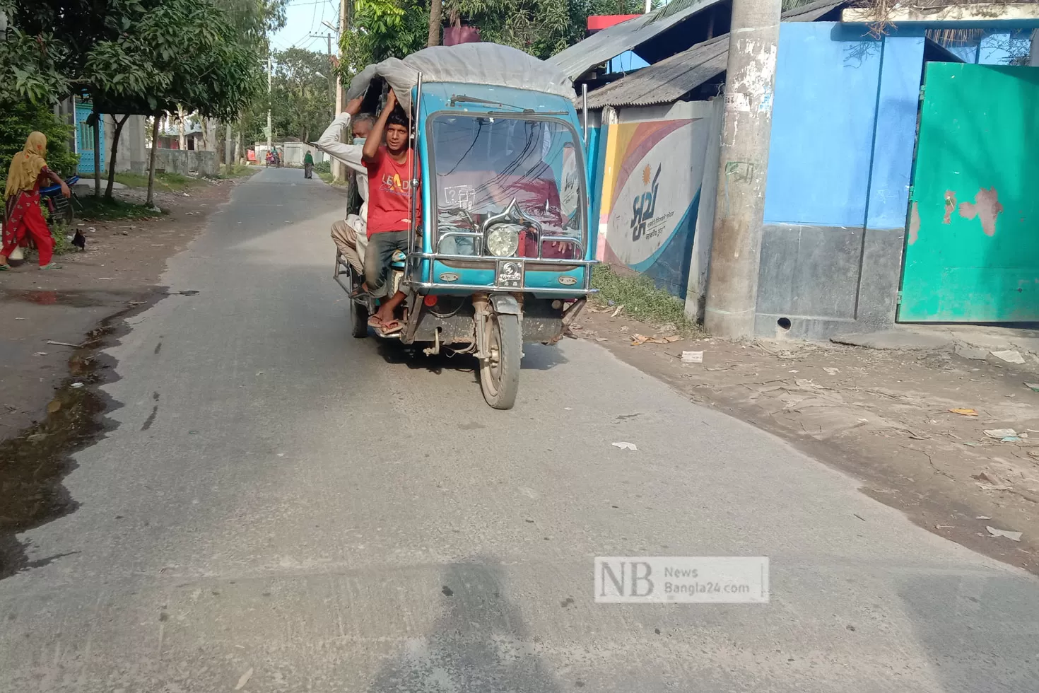 দেড় কিমি সড়কে ২১ গতিরোধকের ‘মৃত্যুফাঁদ’