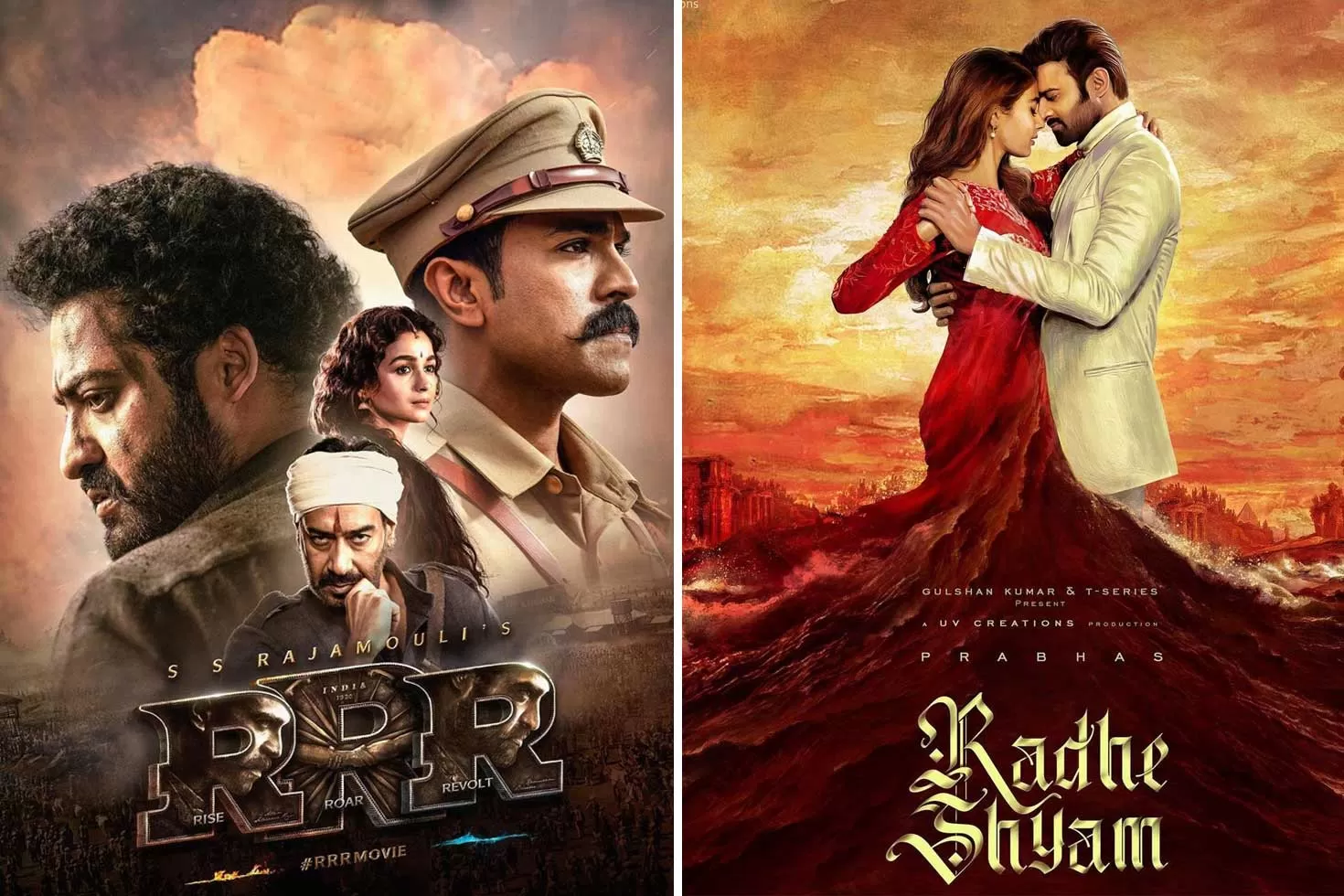 মুক্তি পেছাতে পারে ‘আরআরআর’ ও ‘রাধে শ্যাম’ 
