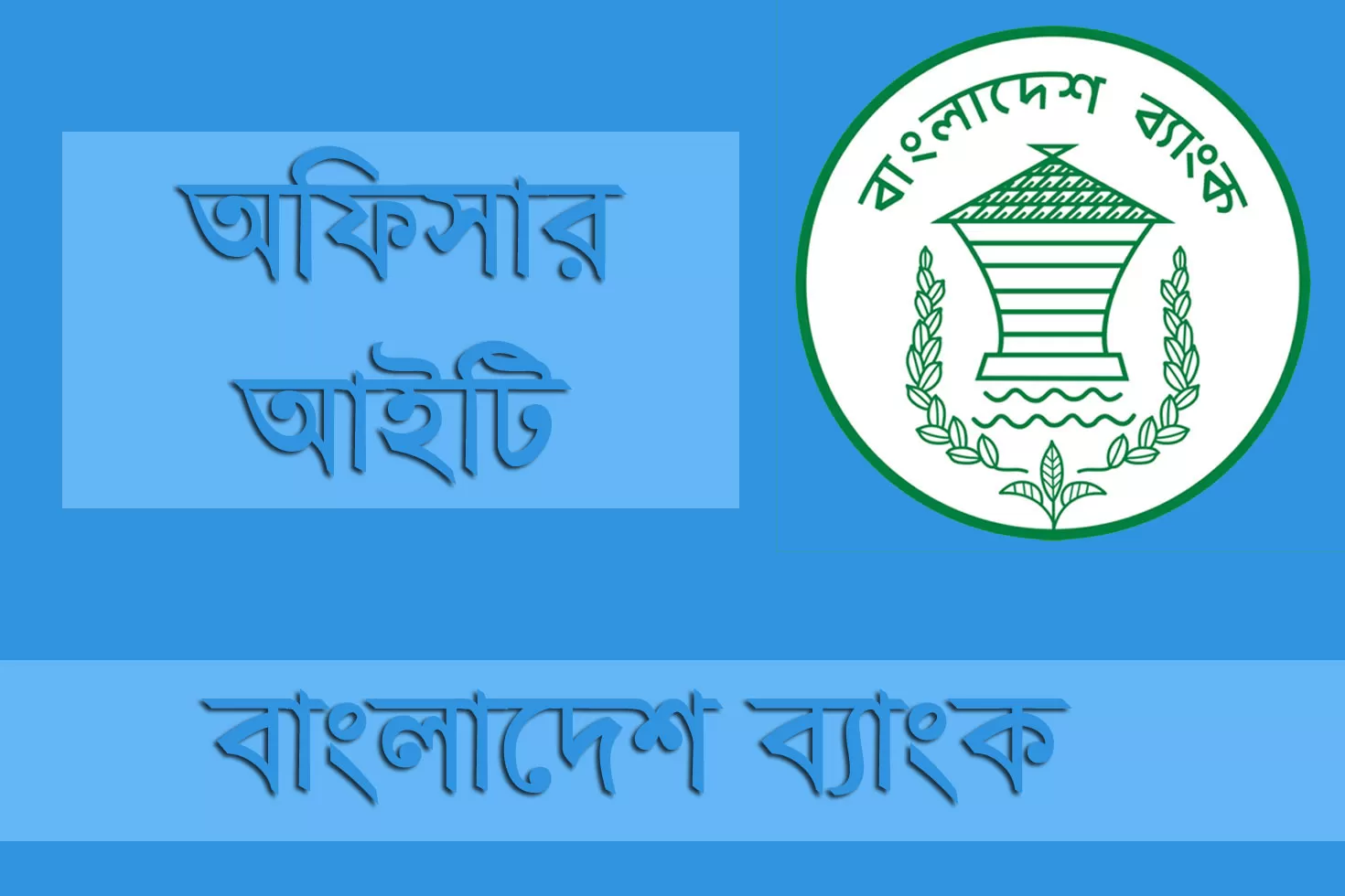 অফিসার (আইটি) নিচ্ছে বাংলাদেশ ব্যাংক, পদের সংখ্যা ৩৩টি