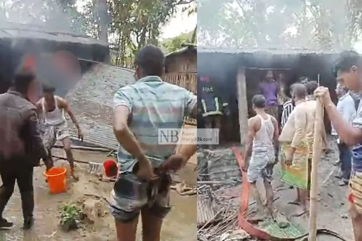 পুড়ল আশ্রয়ণের ১০ ঘর