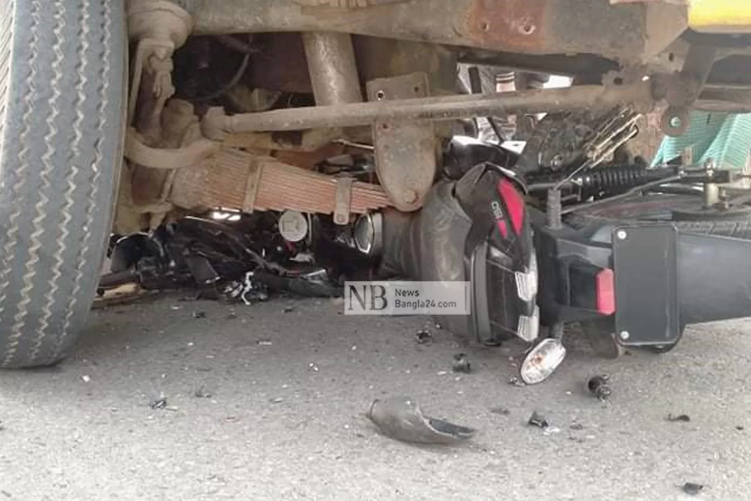 পিকআপের ধাক্কায় বাইক আরোহী নিহত