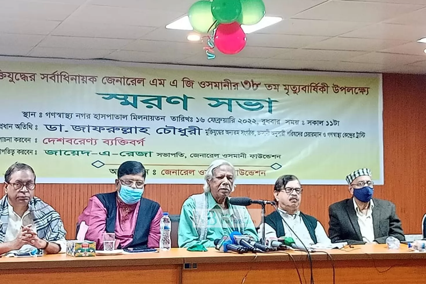 তৈমূরকে বহিষ্কার বিএনপির ভুল: জাফরুল্লাহ