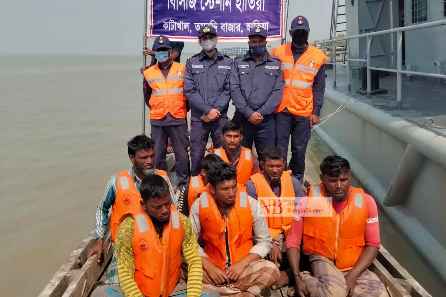 মনপুরায় অপহরণের ২৩ ঘণ্টা পর ৭ জেলে উদ্ধার