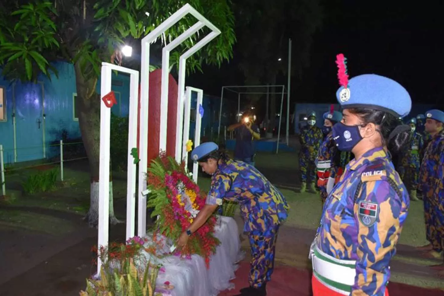 কঙ্গোতে মাতৃভাষা দিবস উদযাপন বাংলাদেশের পুলিশের