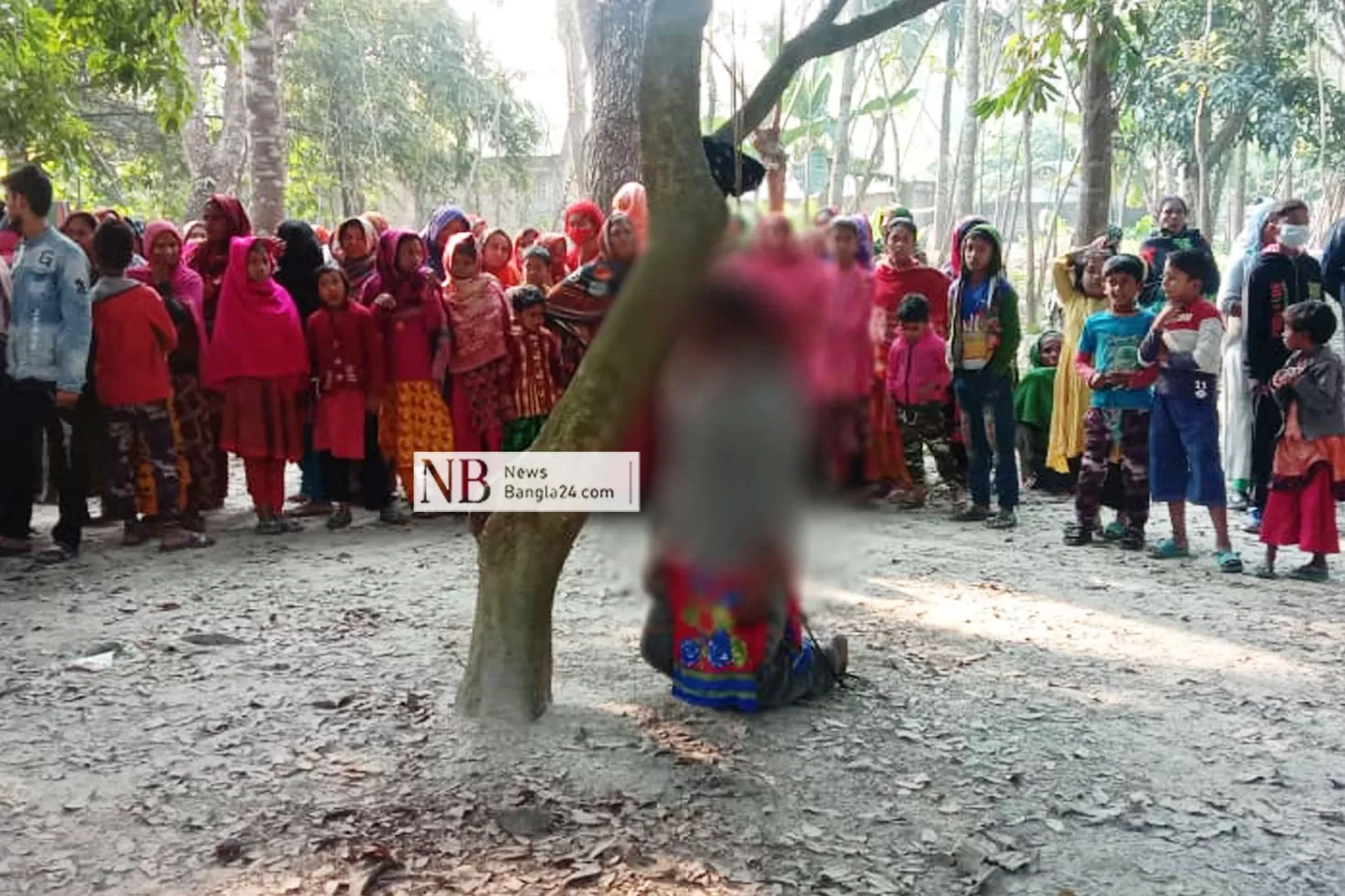 লিচুবাগানে নারীর মরদেহ 