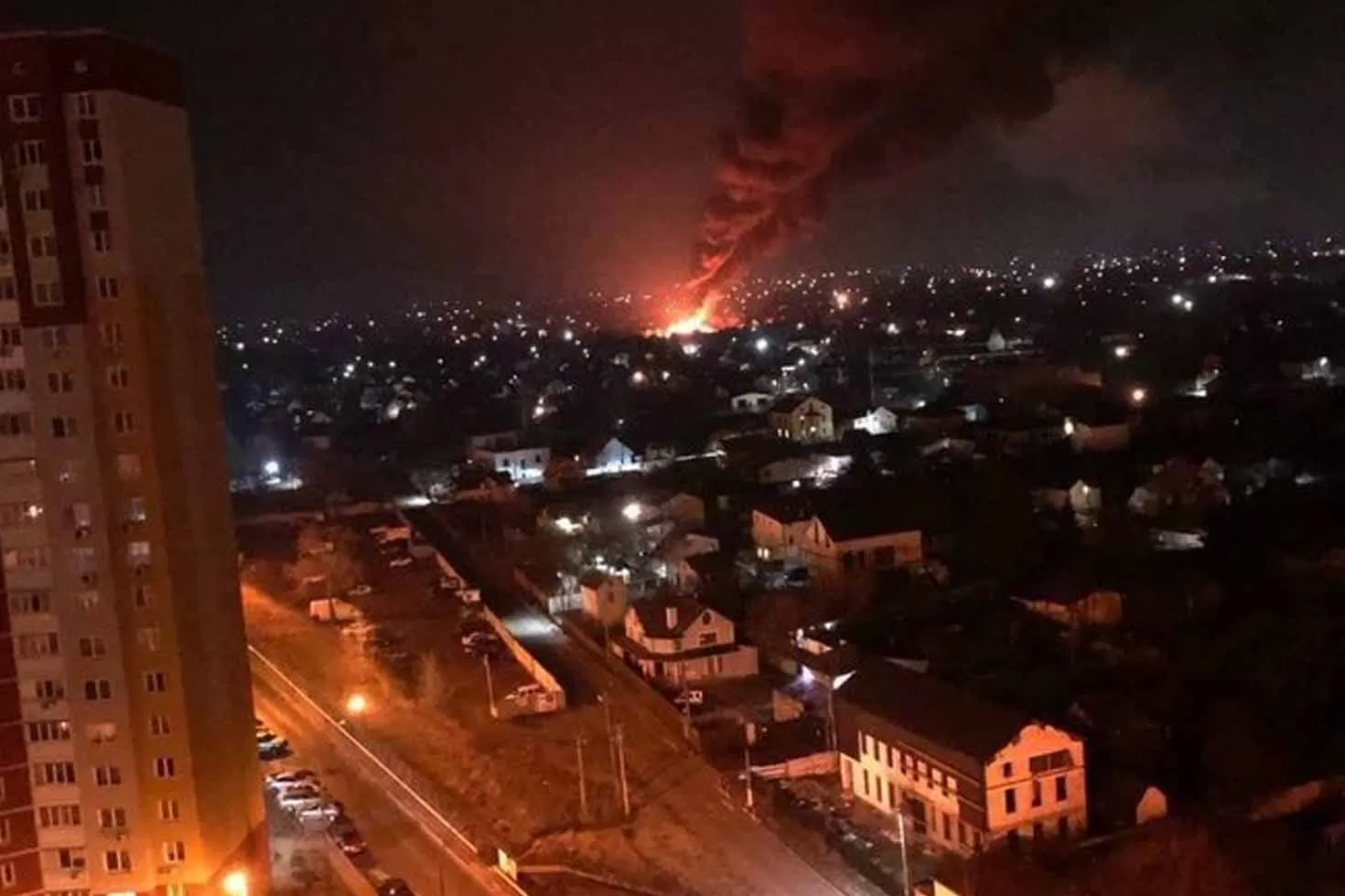 কিয়েভে-রাশিয়ার-যুদ্ধবিমান-ভূপাতিত-ইউক্রেন-