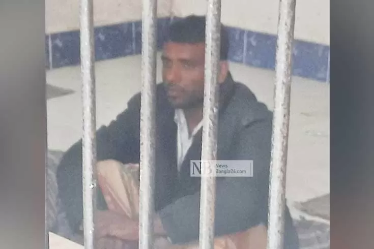 স্ত্রীকে হত্যার অভিযোগে কারাগারে