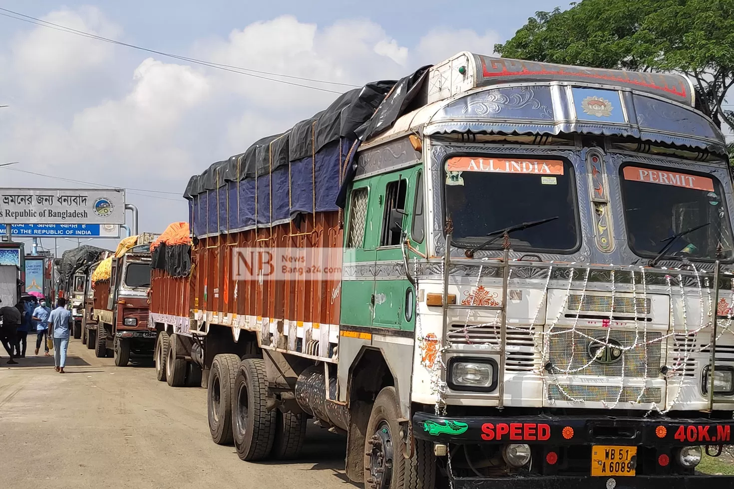 বেনাপোল বন্দরে আমদানি-রপ্তানি শুরু