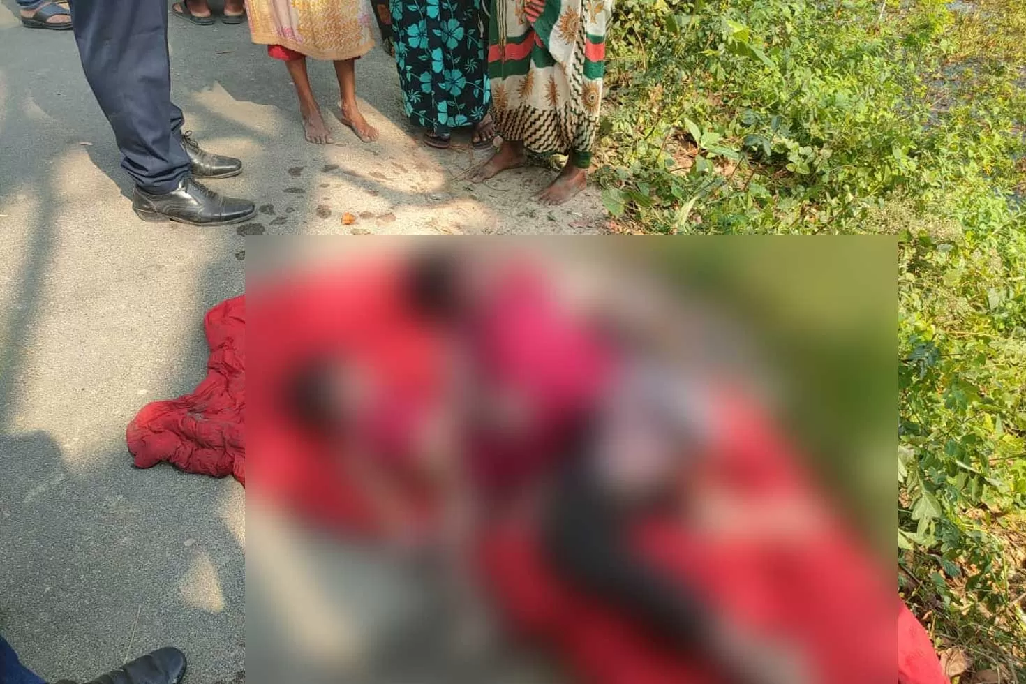 কম্বল-মোড়ানো-নারী-শিশুর-নিথর-দেহ