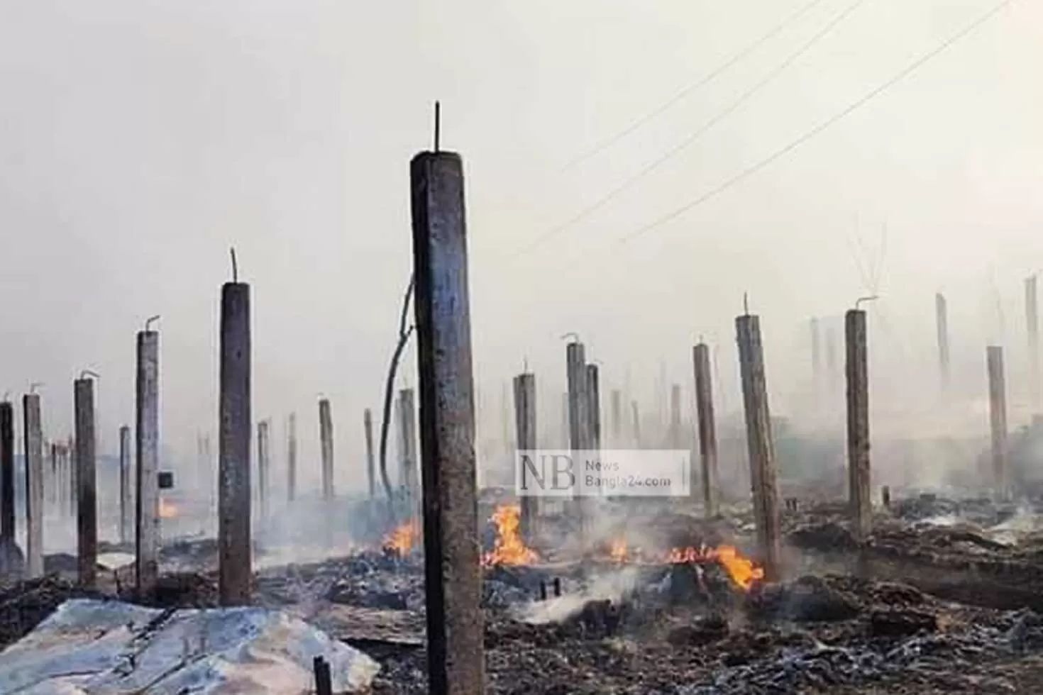 রোহিঙ্গা-ক্যাম্পের-আগুনে-পুড়ে-শিশুর-মৃত্যু