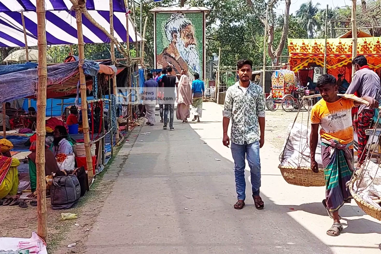 লালন সাঁইকে স্মরণে প্রস্তুত সাঁইজির ধাম