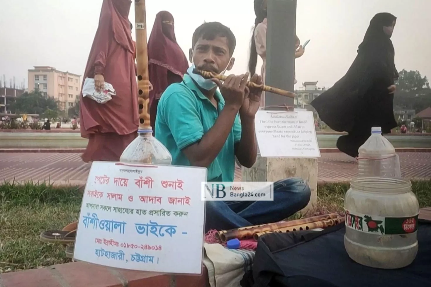 সংসারের-চাকা-ঘোরায়-ইব্রাহিমের-বাঁশি