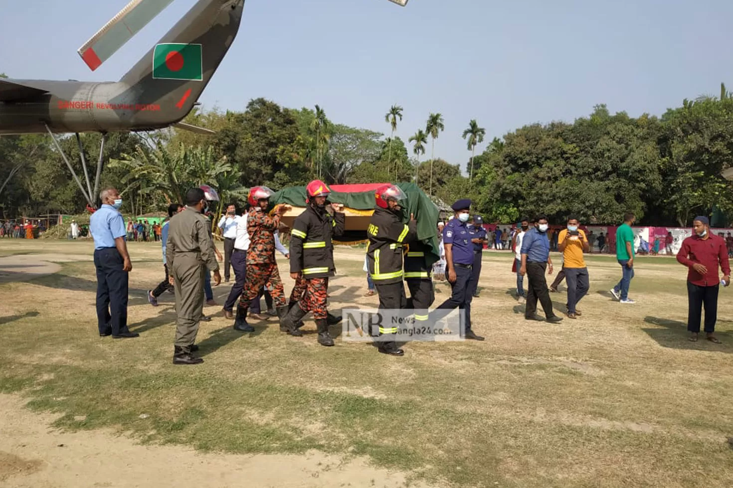 সাবেক-রাষ্ট্রপতি-সাহাবুদ্দীনের-জানাজার-জন্য-প্রস্তুত-জন্মভিটা