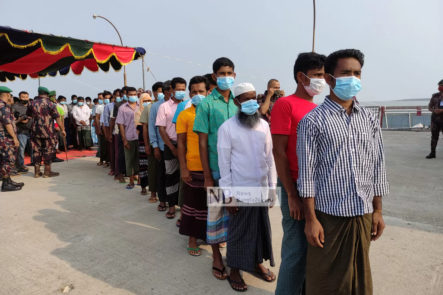 মিয়ানমারে সাজা শেষে দেশে ফিরলেন ৪১ বাংলাদেশি