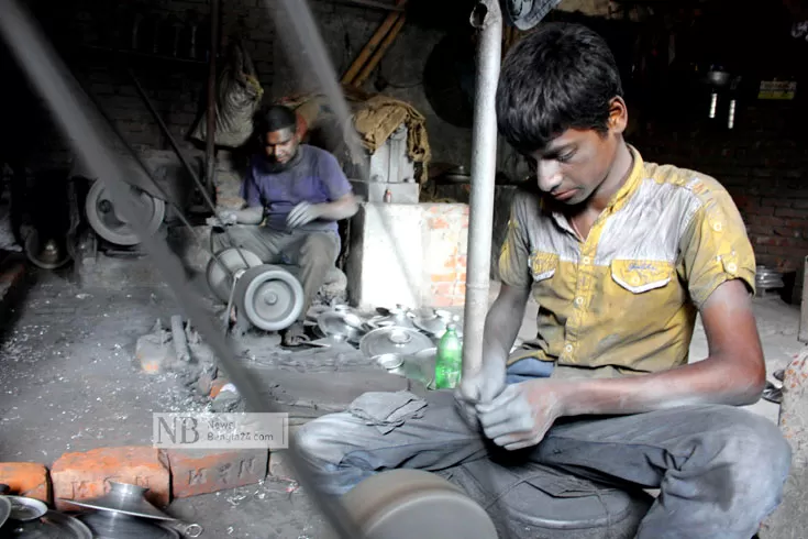 স্কুলে ফেরেনি ৪৬ শতাংশ শিশু শ্রমিক