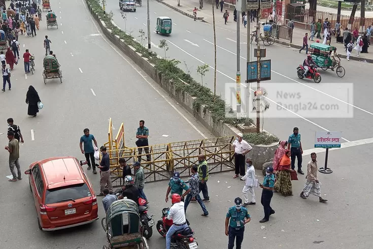 মিরপুরে-বন্ধ-তিন-সড়ক-বিকল্প-পথে-চলাচল