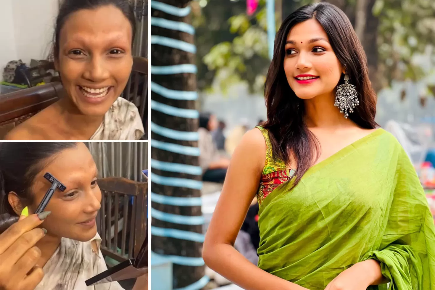 ভূত সাজতে ভ্রু কেটেছিলেন শিলা