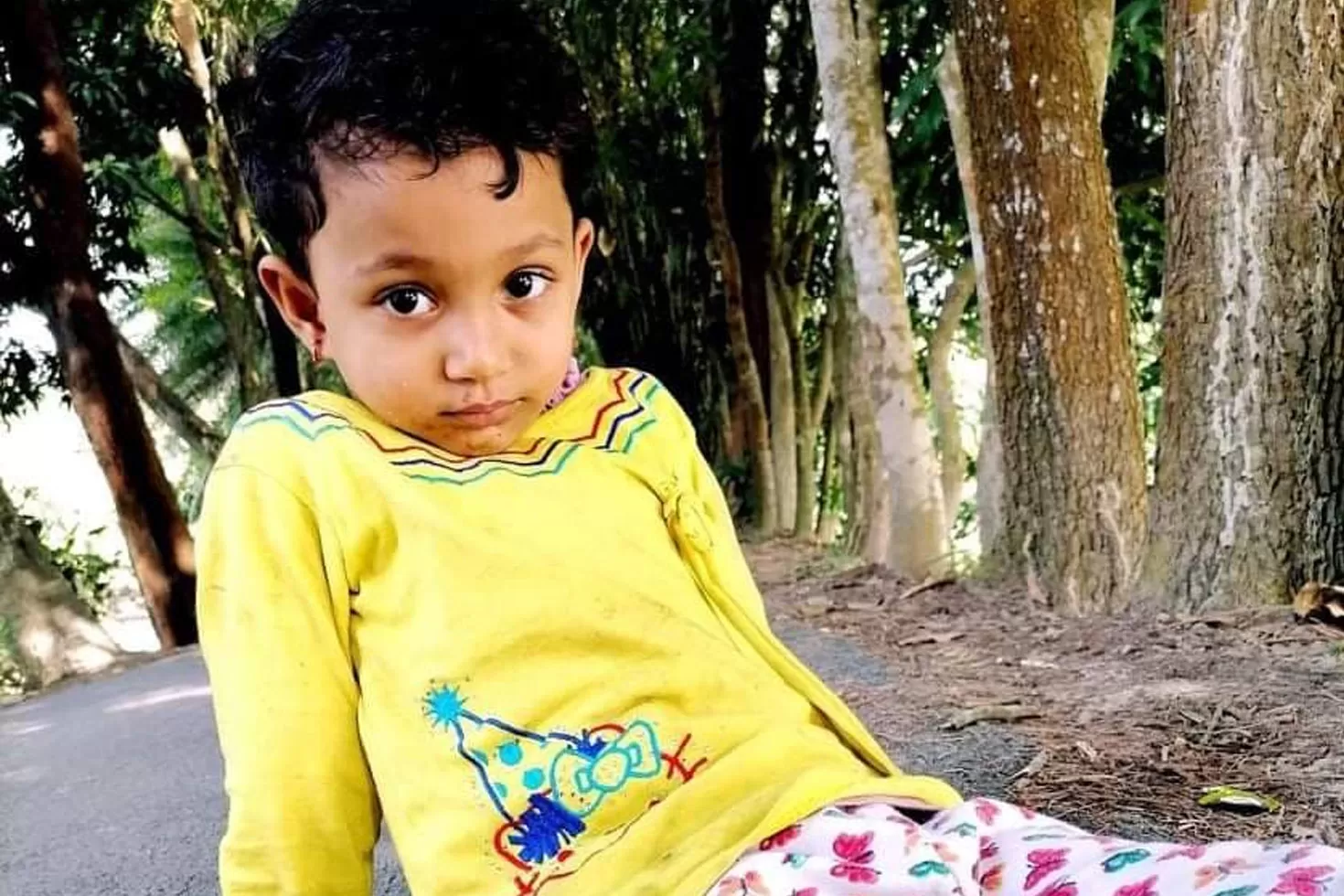 বাবার কোলে গুলিবিদ্ধ হয়ে মারা গেল তাসকিয়া