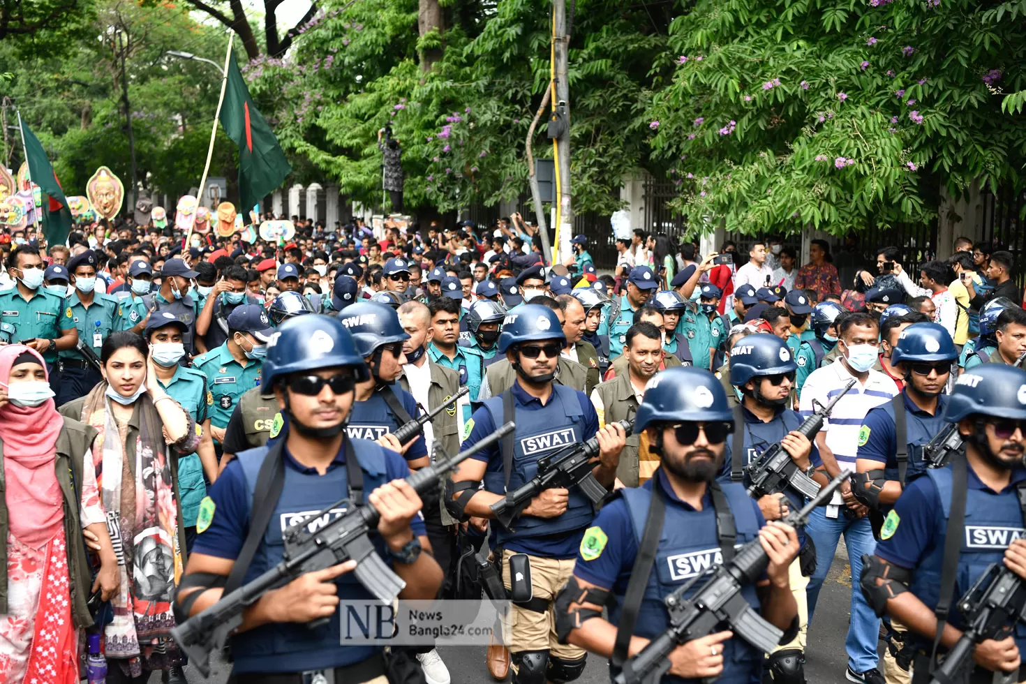 শোভাযাত্রায়-এত-নিরাপত্তার-কড়াকড়ি-কেন