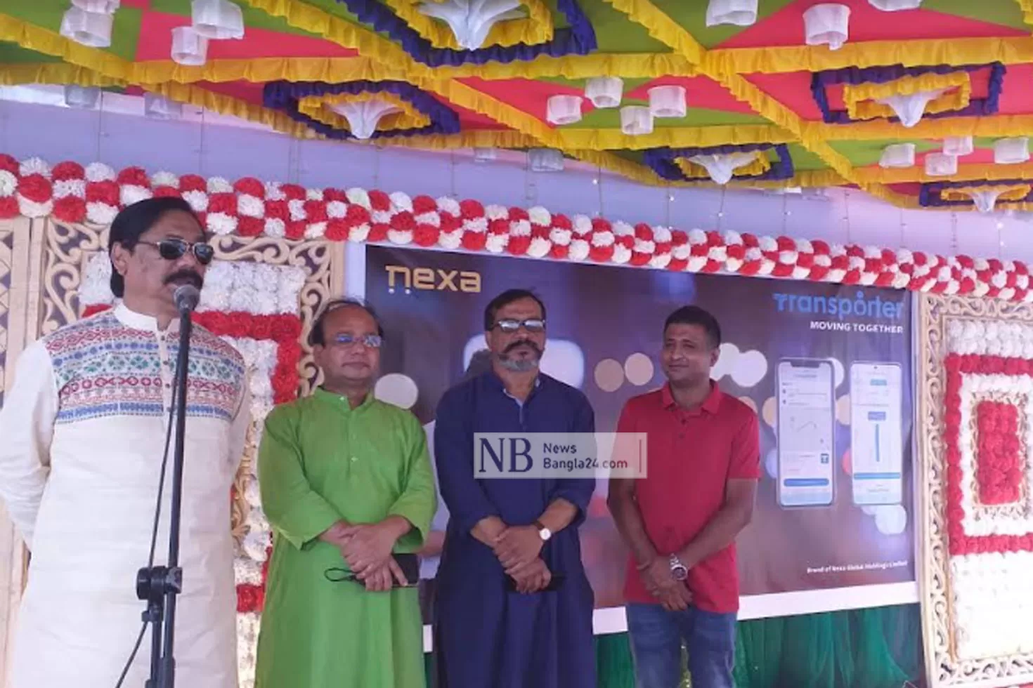 নীলফামারীতে চালু হলো রাইড শেয়ারিং অ্যাপ ‘ট্রান্সপোর্টার’