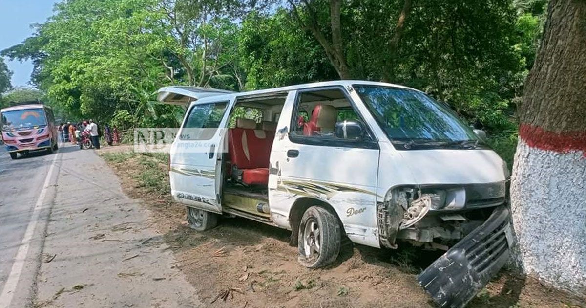 বাইকে-মাইক্রোবাসের-ধাক্কায়-দুই-বন্ধু-নিহত