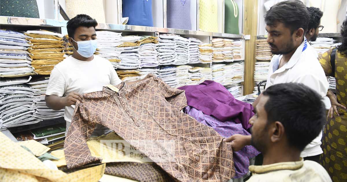 ঈদবাজারে সবার ওপরে পাঞ্জাবি