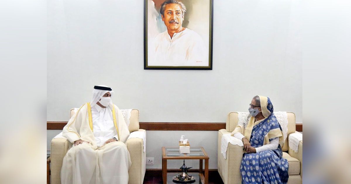 কাতার থেকে দীর্ঘমেয়াদে এলএনজি আমদানি চান প্রধানমন্ত্রী