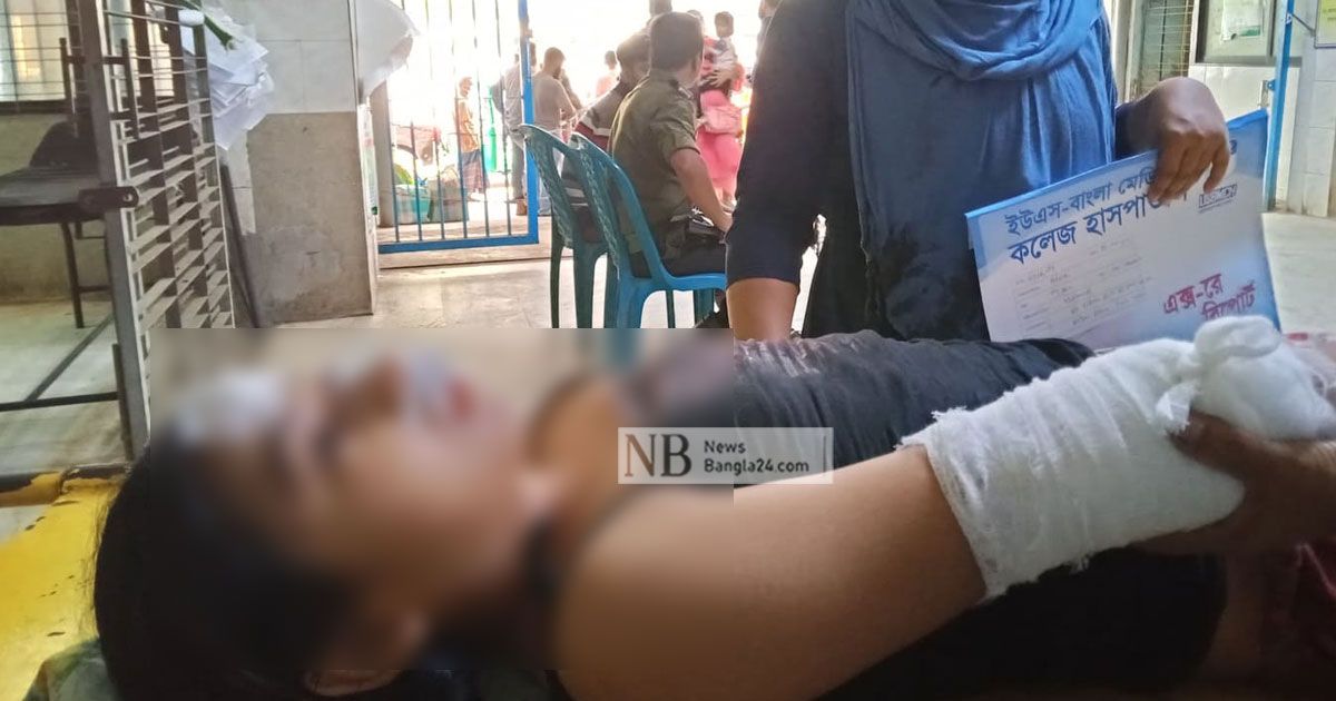 অটোরিকশার ধাক্কায় স্কুলছাত্রী আহত