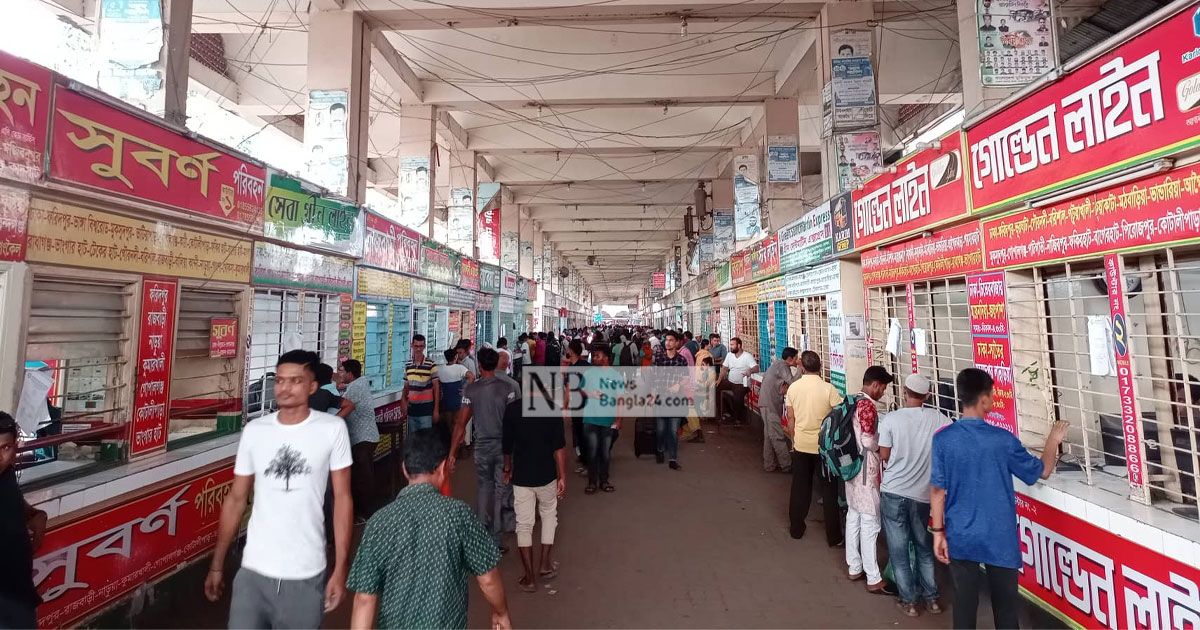 গাবতলীতে চাপ কম, সহজেই মিলছে টিকিট